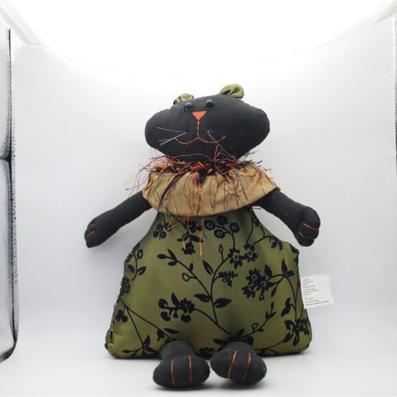 Halloween Black Cat | Weighted Bottom - Picture 1 of 6